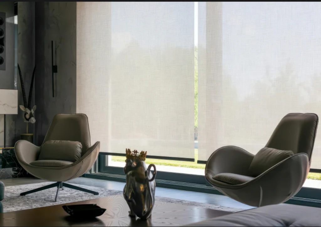 motorised-roller-blinds-living-pallara-1 — Roller Blinds Motorised Roller Light Filtering roller — products