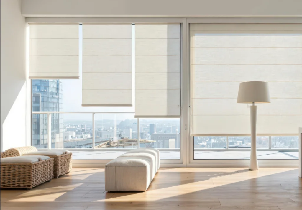 motorised-roller-blinds-living-underwood-1 — Roller Blinds Motorised Roller Light Filtering roller — products