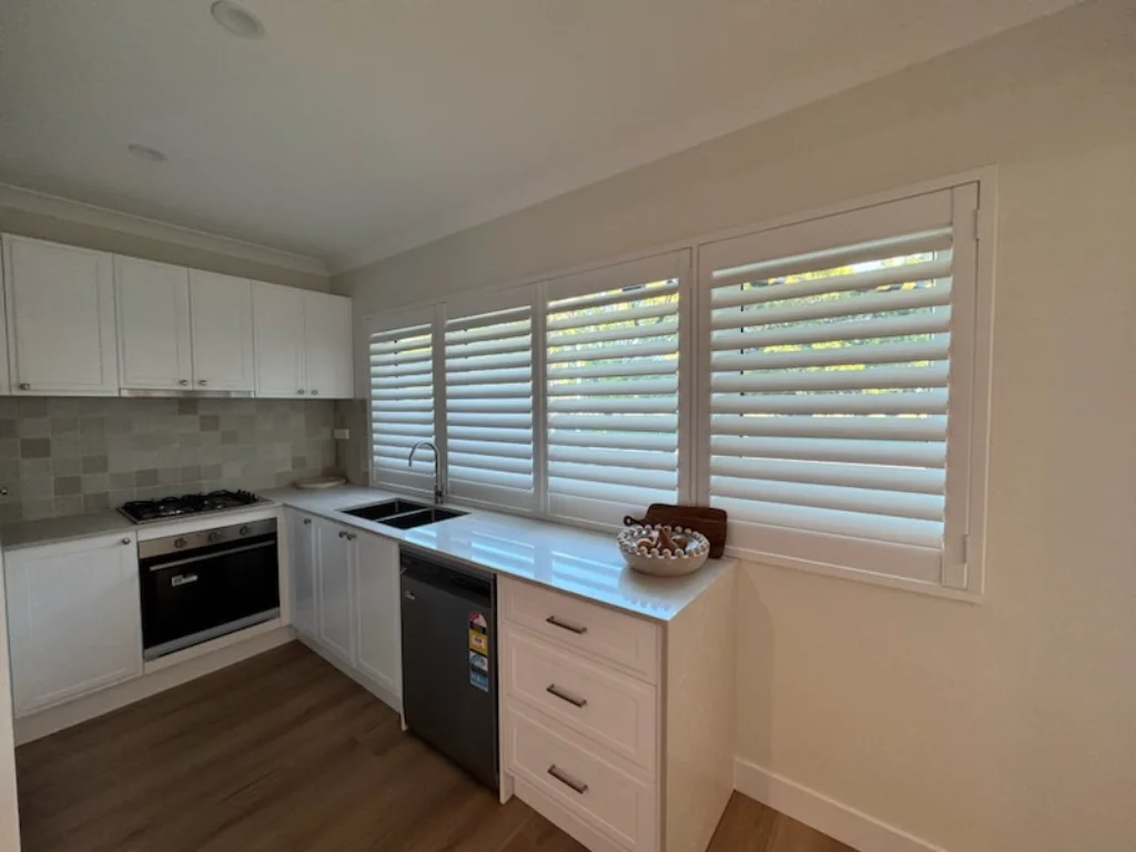 Shutter-hinged-kitchen-Annerley-1 — Shutter Hinged — kitchen — shutters