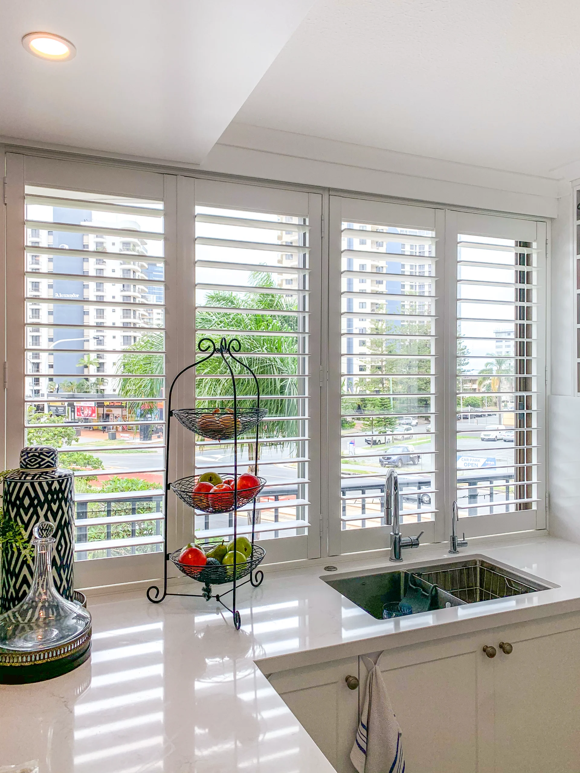 four-panel-hinged-shutters-kitchen-surfers-paradise-3 — Shutter Hinged L-TL-DRT-R — kitchen — shutters