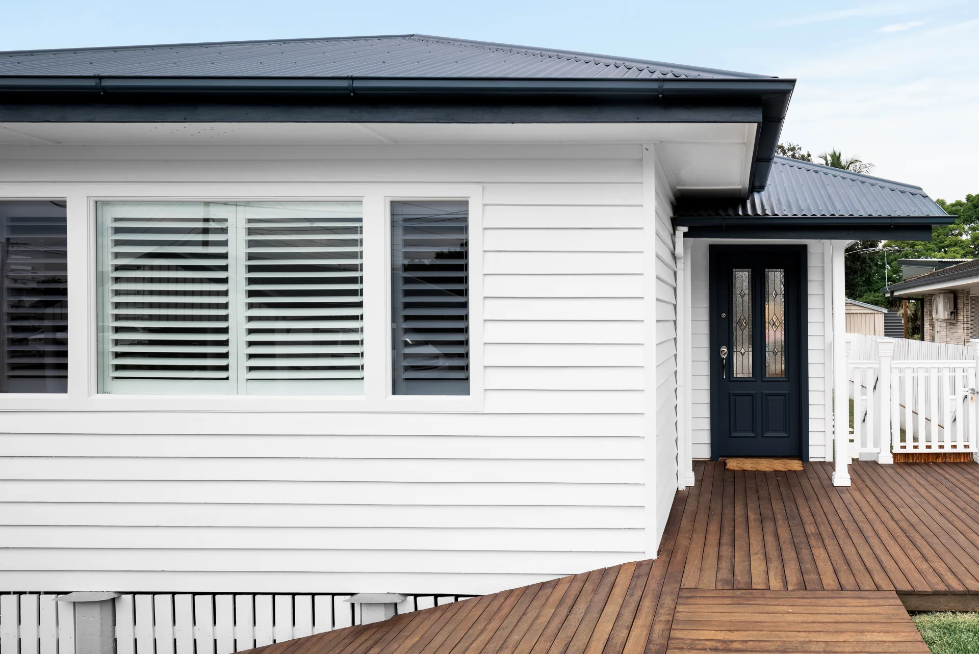 hinged-zframe-shutter-living-room-morning-side-1 — Shutter Hinged hinged zframe shutters — living — shutters