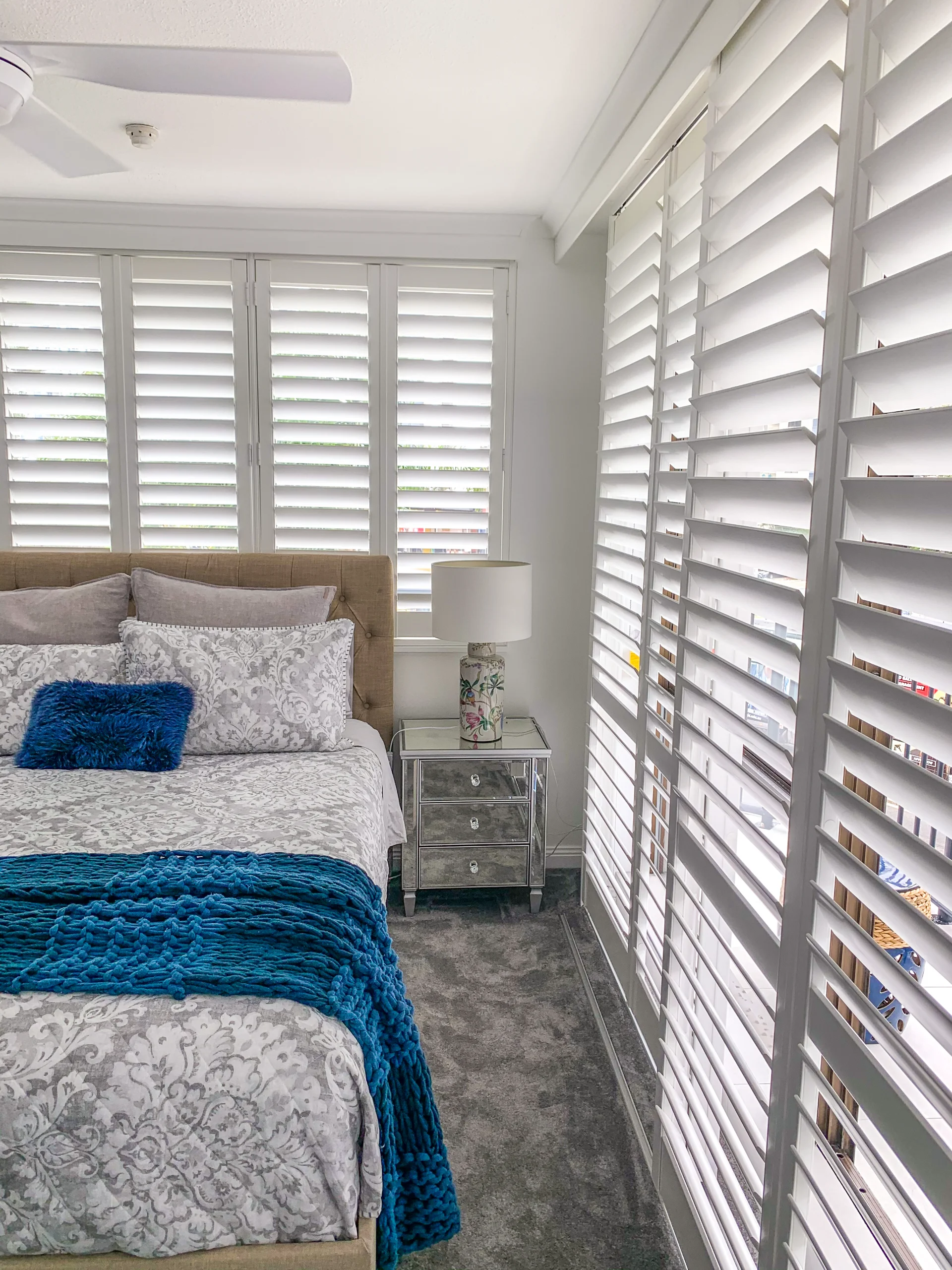 sliding-hinged-shutters-bedroom-surfers-paradise-1 — Shutter Hinged L-DRTL-DRTL-DR — bedroom — shutters