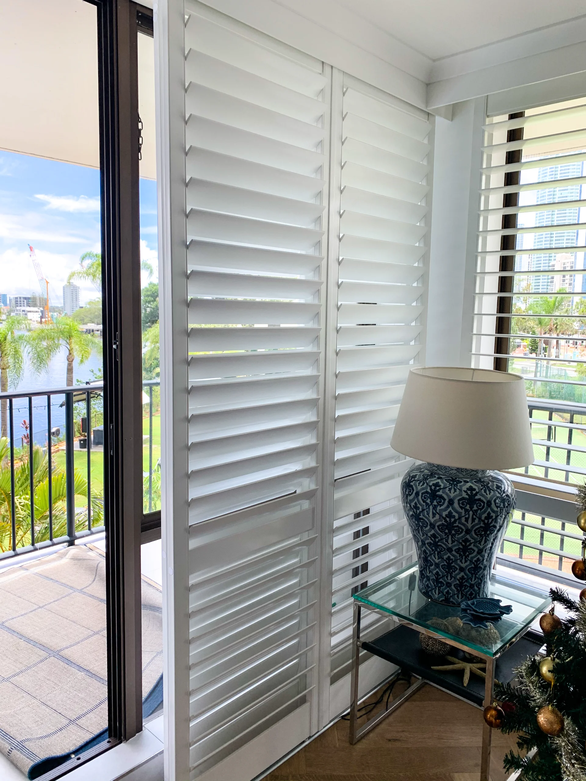two-panel-sliding-shutters-living-surfers-paradise-1 — Shutter Sliding BB — living — shutters
